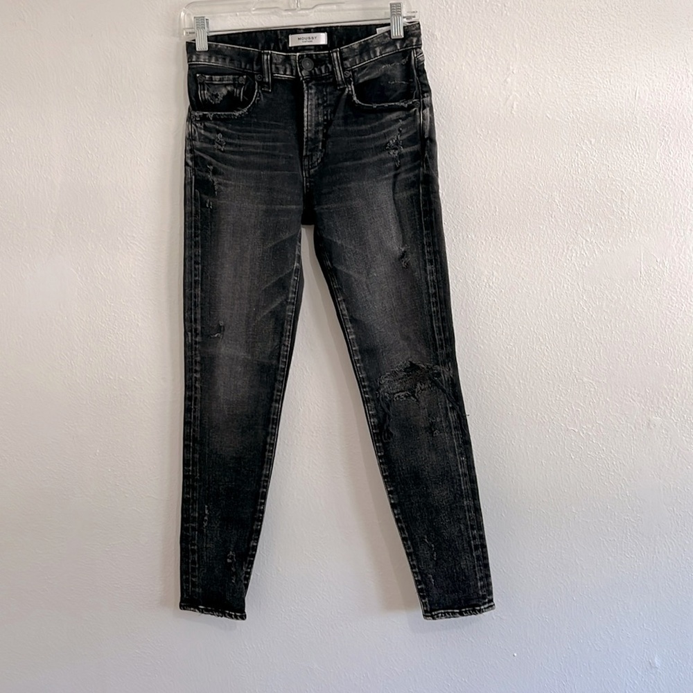 Moussy Women's SZ 24 Jeans Classic Sustainable Slow Fashion Luxury Streetwear